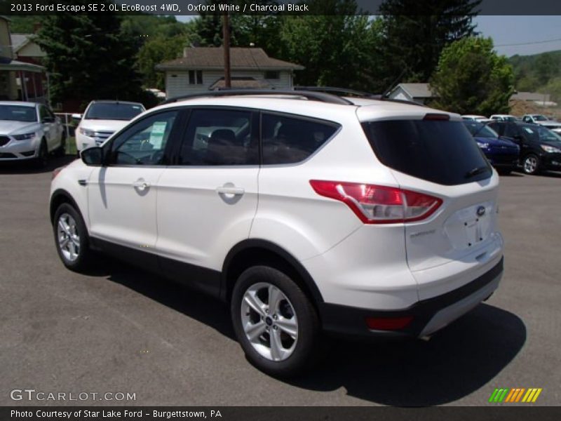 Oxford White / Charcoal Black 2013 Ford Escape SE 2.0L EcoBoost 4WD