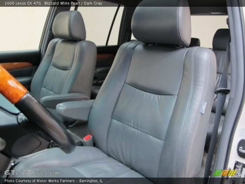 Blizzard White Pearl / Dark Gray 2006 Lexus GX 470