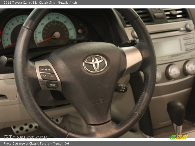Classic Silver Metallic / Ash 2011 Toyota Camry SE