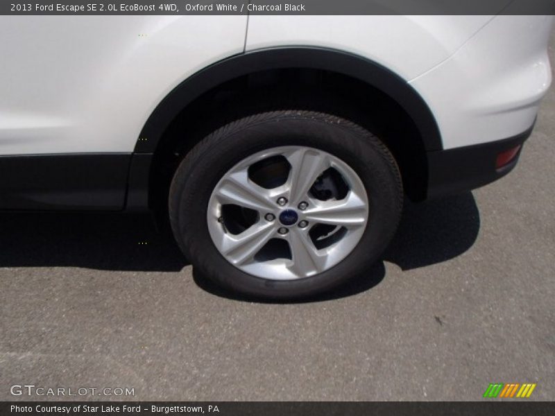 Oxford White / Charcoal Black 2013 Ford Escape SE 2.0L EcoBoost 4WD