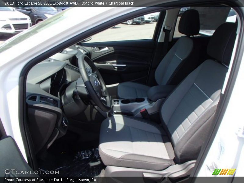 Oxford White / Charcoal Black 2013 Ford Escape SE 2.0L EcoBoost 4WD