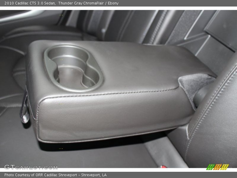 Thunder Gray ChromaFlair / Ebony 2010 Cadillac CTS 3.0 Sedan