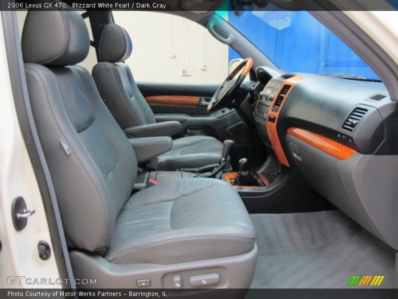 Blizzard White Pearl / Dark Gray 2006 Lexus GX 470