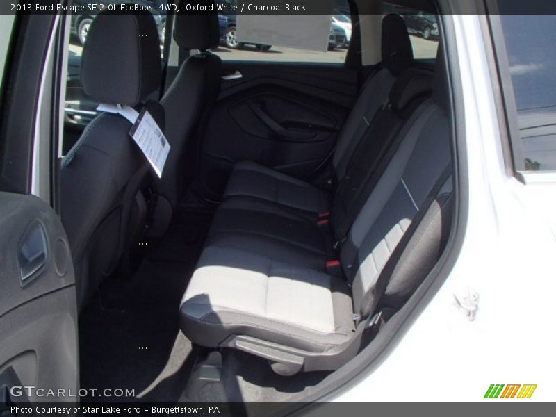 Oxford White / Charcoal Black 2013 Ford Escape SE 2.0L EcoBoost 4WD