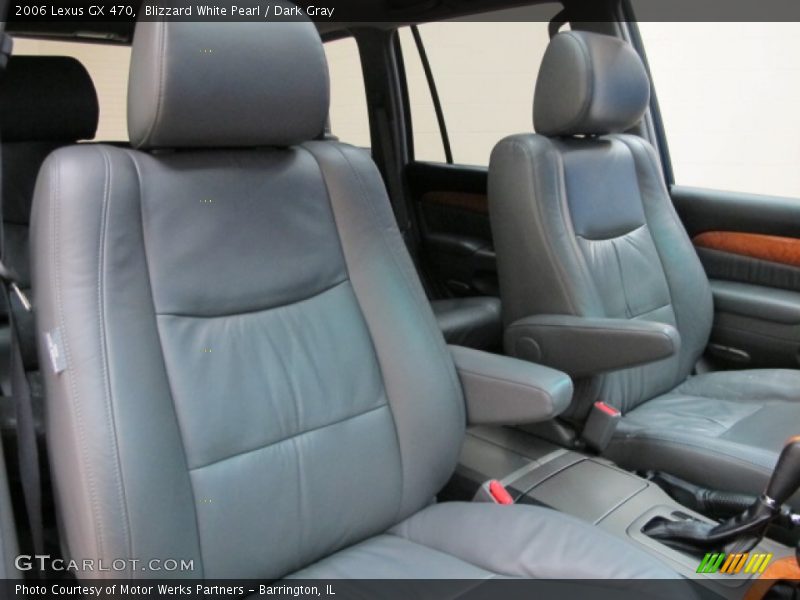 Blizzard White Pearl / Dark Gray 2006 Lexus GX 470