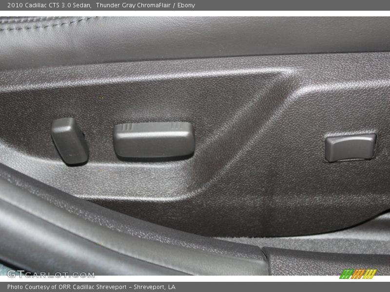 Thunder Gray ChromaFlair / Ebony 2010 Cadillac CTS 3.0 Sedan