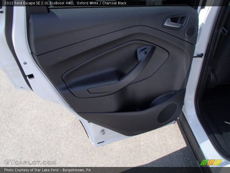 Oxford White / Charcoal Black 2013 Ford Escape SE 2.0L EcoBoost 4WD