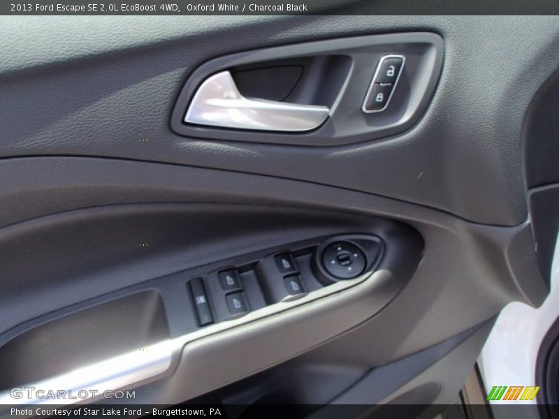 Oxford White / Charcoal Black 2013 Ford Escape SE 2.0L EcoBoost 4WD