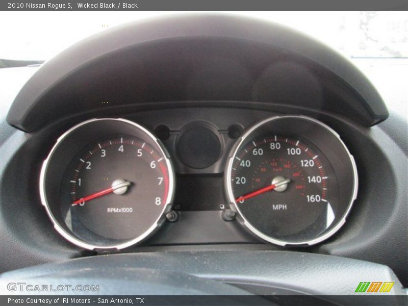 Wicked Black / Black 2010 Nissan Rogue S