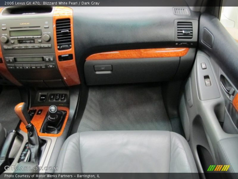 Blizzard White Pearl / Dark Gray 2006 Lexus GX 470