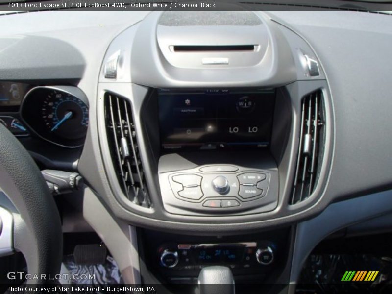 Oxford White / Charcoal Black 2013 Ford Escape SE 2.0L EcoBoost 4WD