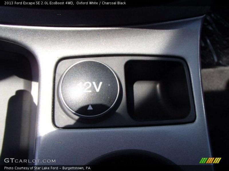Oxford White / Charcoal Black 2013 Ford Escape SE 2.0L EcoBoost 4WD