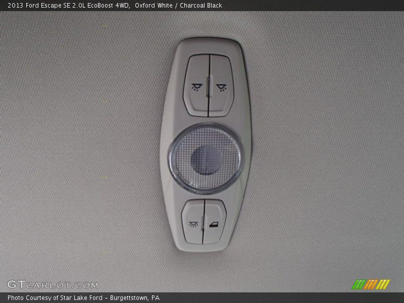 Oxford White / Charcoal Black 2013 Ford Escape SE 2.0L EcoBoost 4WD