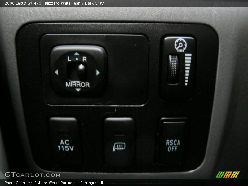 Blizzard White Pearl / Dark Gray 2006 Lexus GX 470