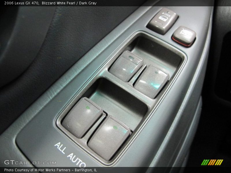 Blizzard White Pearl / Dark Gray 2006 Lexus GX 470
