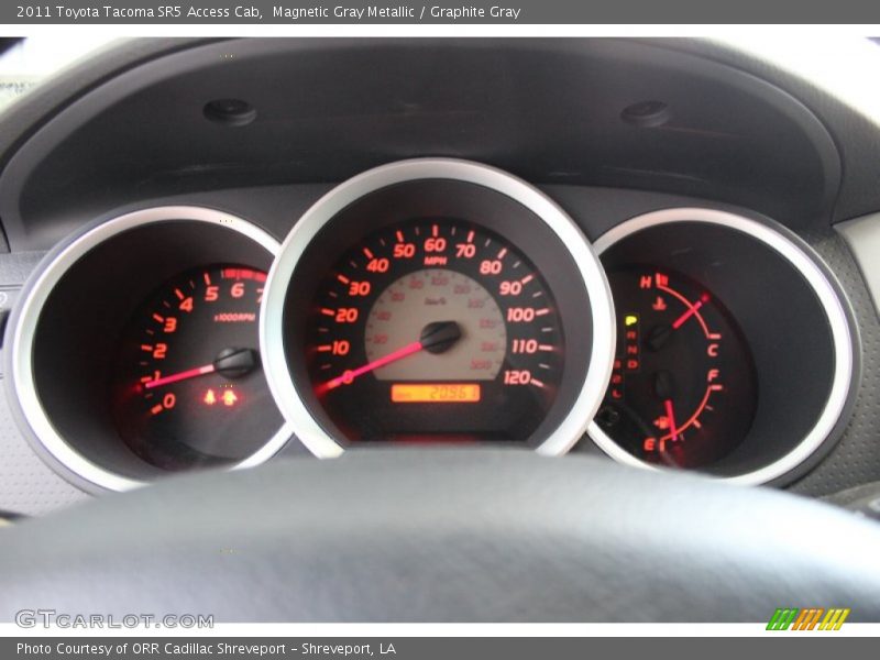 Magnetic Gray Metallic / Graphite Gray 2011 Toyota Tacoma SR5 Access Cab