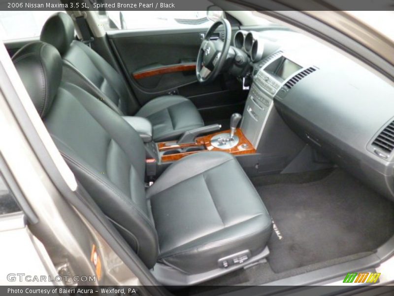 Spirited Bronze Pearl / Black 2006 Nissan Maxima 3.5 SL