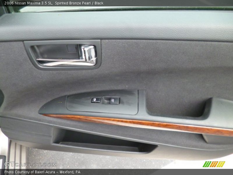 Spirited Bronze Pearl / Black 2006 Nissan Maxima 3.5 SL