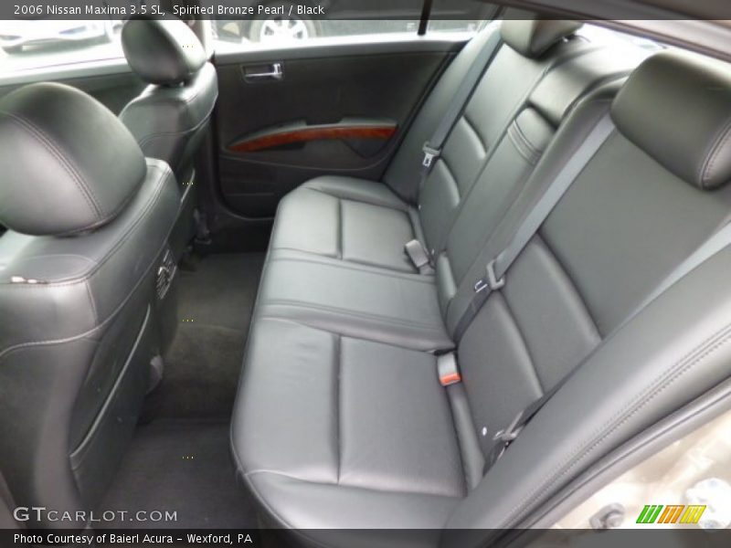 Spirited Bronze Pearl / Black 2006 Nissan Maxima 3.5 SL