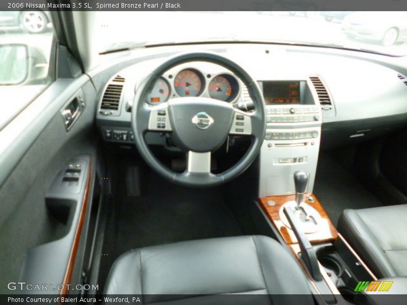 Spirited Bronze Pearl / Black 2006 Nissan Maxima 3.5 SL