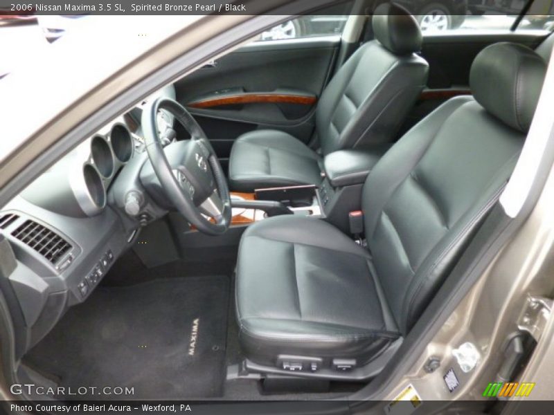 Spirited Bronze Pearl / Black 2006 Nissan Maxima 3.5 SL