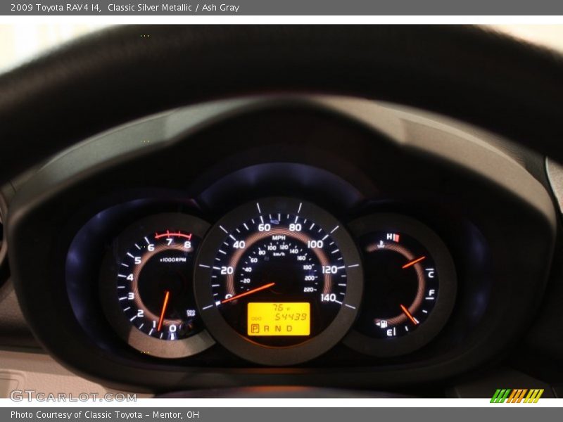 Classic Silver Metallic / Ash Gray 2009 Toyota RAV4 I4