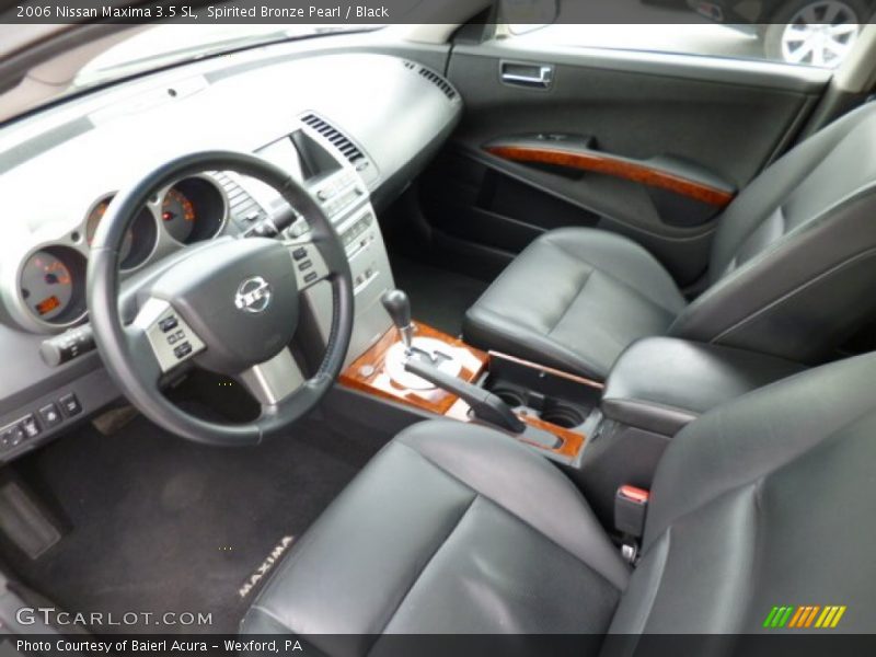 Spirited Bronze Pearl / Black 2006 Nissan Maxima 3.5 SL