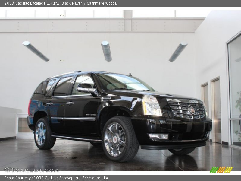 Black Raven / Cashmere/Cocoa 2013 Cadillac Escalade Luxury