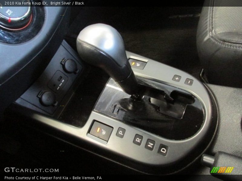 Bright Silver / Black 2010 Kia Forte Koup EX