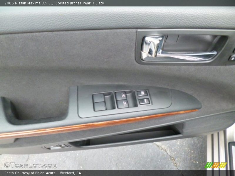 Spirited Bronze Pearl / Black 2006 Nissan Maxima 3.5 SL