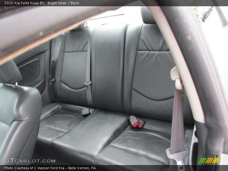 Bright Silver / Black 2010 Kia Forte Koup EX