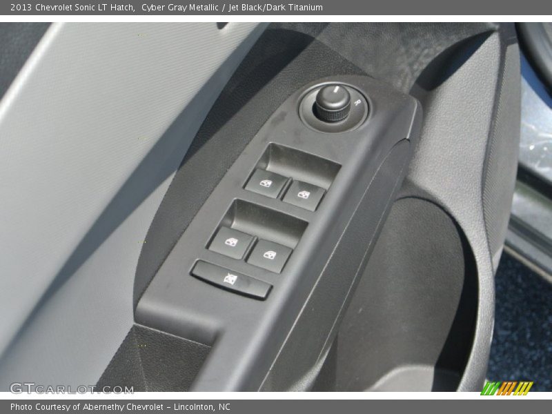 Cyber Gray Metallic / Jet Black/Dark Titanium 2013 Chevrolet Sonic LT Hatch