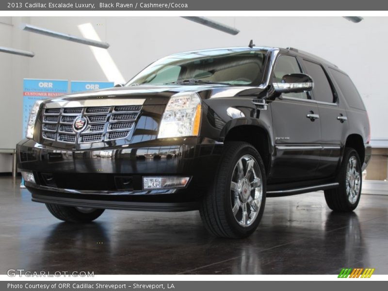 Black Raven / Cashmere/Cocoa 2013 Cadillac Escalade Luxury