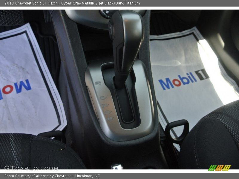 Cyber Gray Metallic / Jet Black/Dark Titanium 2013 Chevrolet Sonic LT Hatch