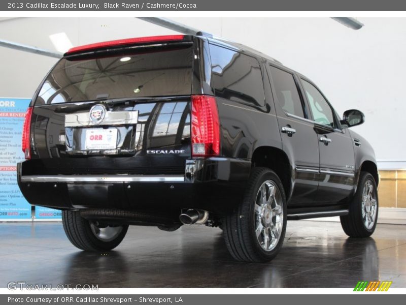 Black Raven / Cashmere/Cocoa 2013 Cadillac Escalade Luxury