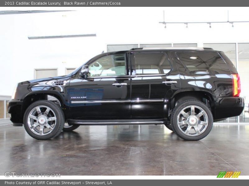 Black Raven / Cashmere/Cocoa 2013 Cadillac Escalade Luxury