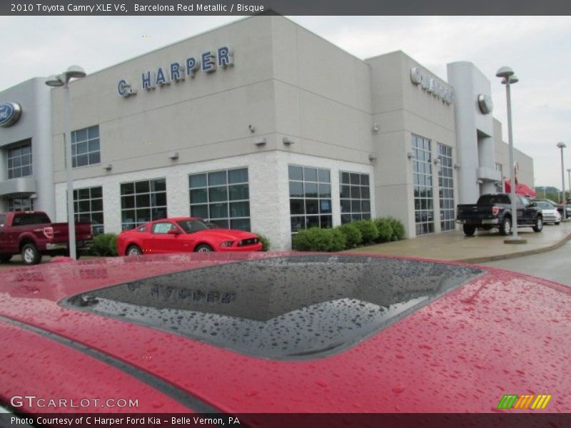 Barcelona Red Metallic / Bisque 2010 Toyota Camry XLE V6