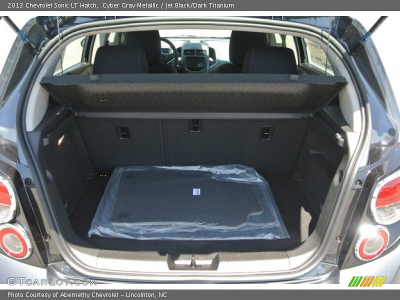 Cyber Gray Metallic / Jet Black/Dark Titanium 2013 Chevrolet Sonic LT Hatch