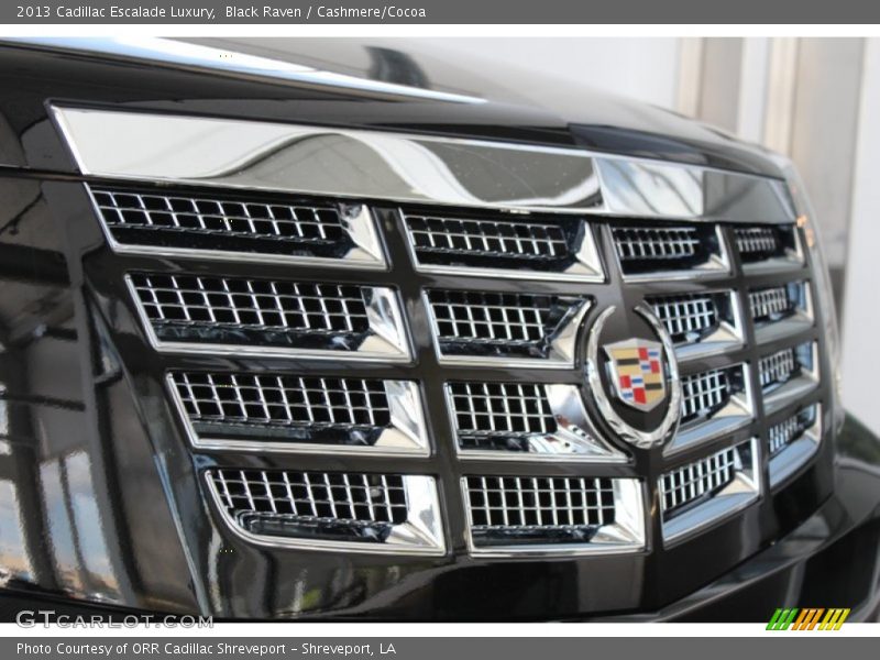 Black Raven / Cashmere/Cocoa 2013 Cadillac Escalade Luxury