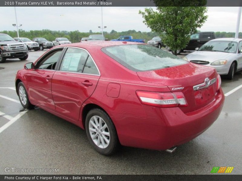 Barcelona Red Metallic / Bisque 2010 Toyota Camry XLE V6
