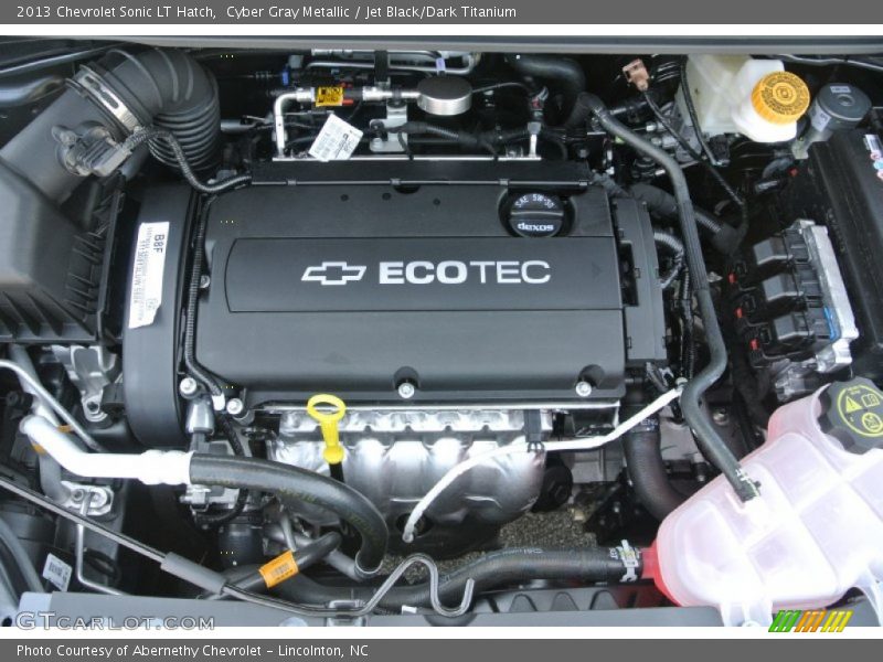 Cyber Gray Metallic / Jet Black/Dark Titanium 2013 Chevrolet Sonic LT Hatch