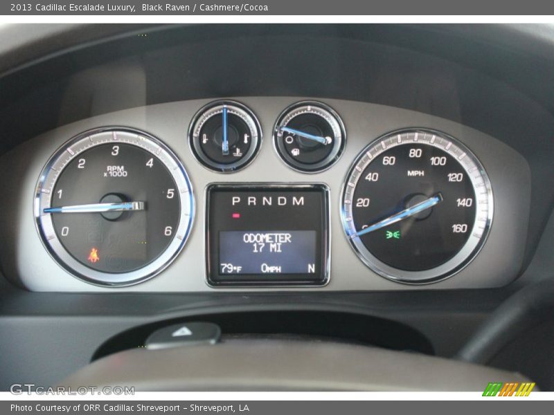 Black Raven / Cashmere/Cocoa 2013 Cadillac Escalade Luxury