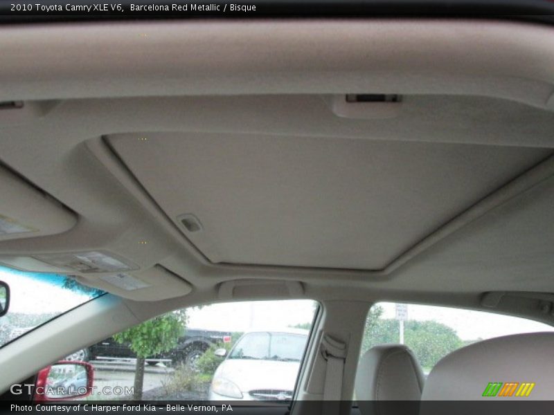 Barcelona Red Metallic / Bisque 2010 Toyota Camry XLE V6