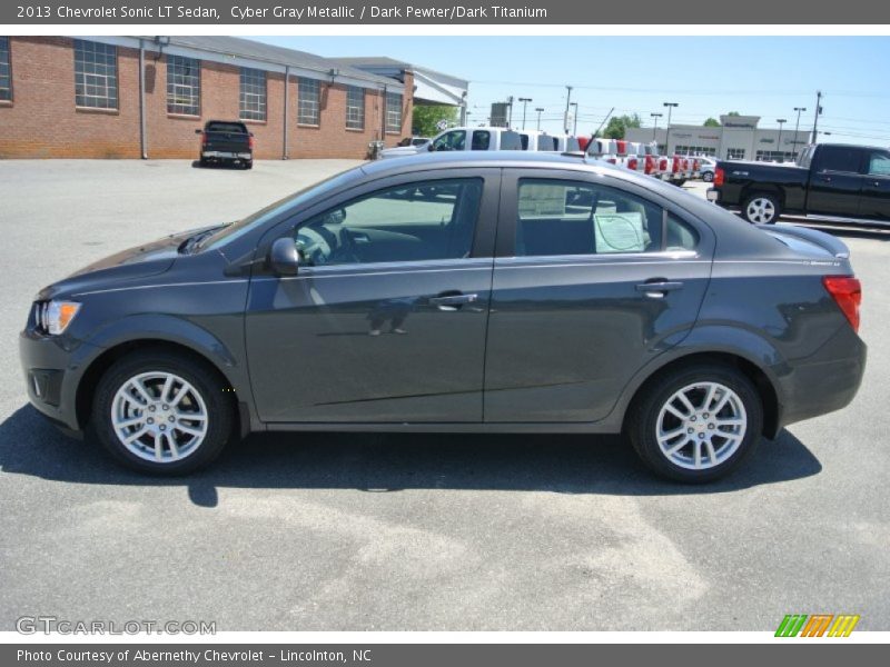  2013 Sonic LT Sedan Cyber Gray Metallic