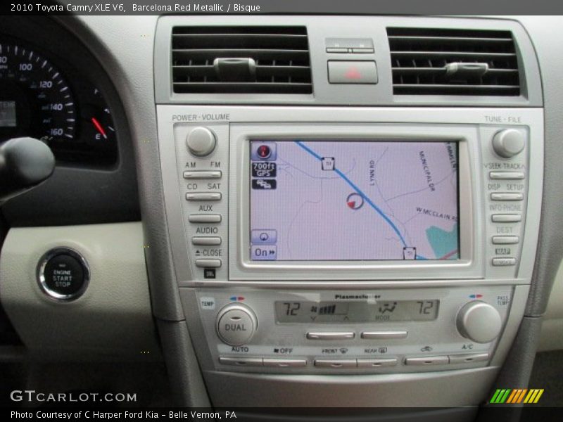 Barcelona Red Metallic / Bisque 2010 Toyota Camry XLE V6