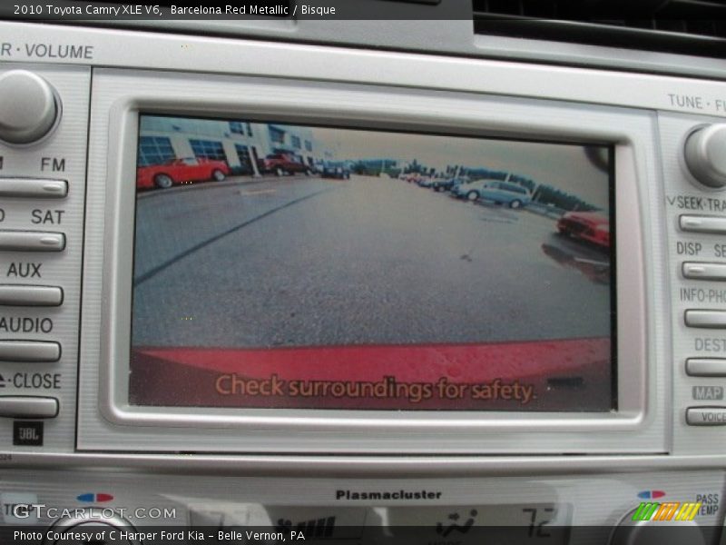 Barcelona Red Metallic / Bisque 2010 Toyota Camry XLE V6