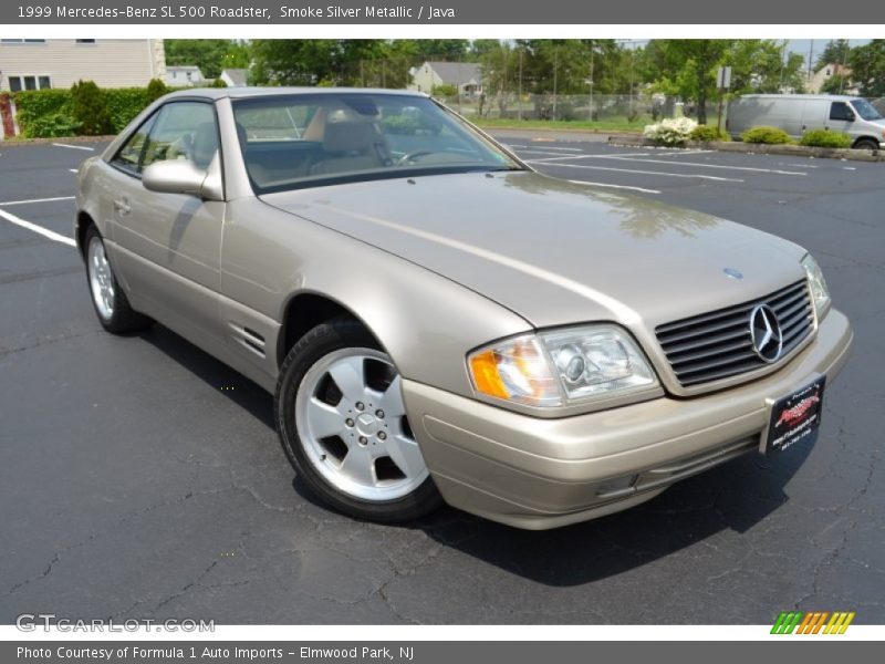Smoke Silver Metallic / Java 1999 Mercedes-Benz SL 500 Roadster