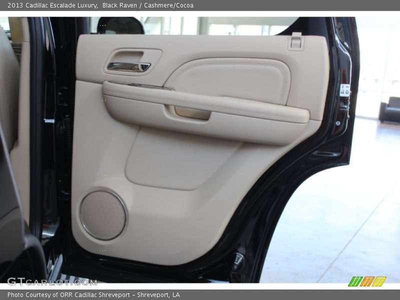 Black Raven / Cashmere/Cocoa 2013 Cadillac Escalade Luxury