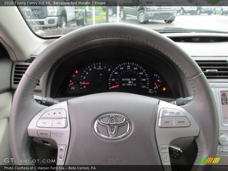 Barcelona Red Metallic / Bisque 2010 Toyota Camry XLE V6