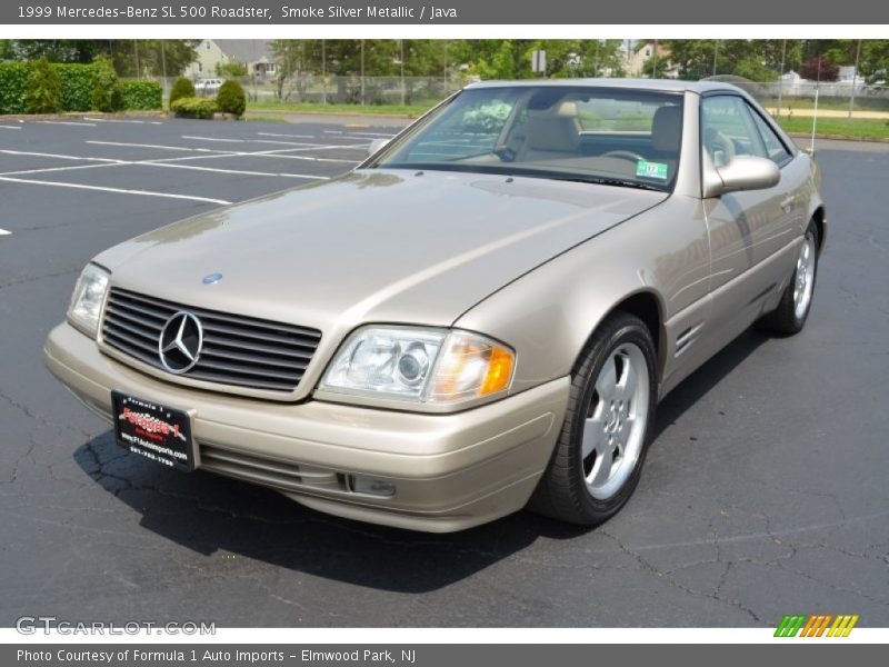 Smoke Silver Metallic / Java 1999 Mercedes-Benz SL 500 Roadster